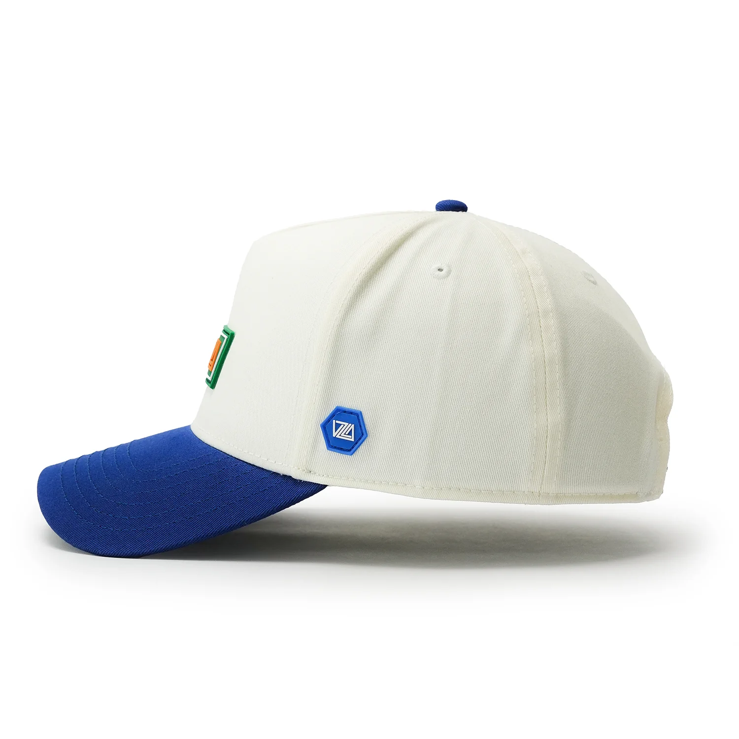 VZLA Frame Cap - Natural/Royal - Image 3